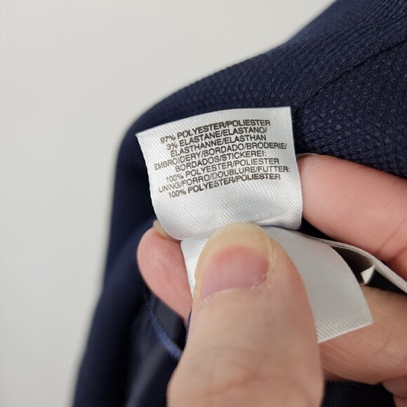 Jones New York A-line Embroidered Top Knit Dress 2 - Picture 4 of 6